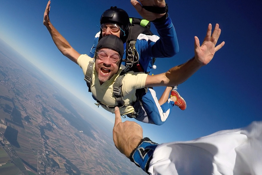 Skydiving image