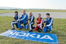 NOKIA skydiving day 2011 am Flugfeld in Wr. Neustadt