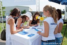 NOKIA skydiving day 2011 am Flugfeld in Wr. Neustadt