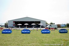 NOKIA skydiving day 2011 am Flugfeld in Wr. Neustadt