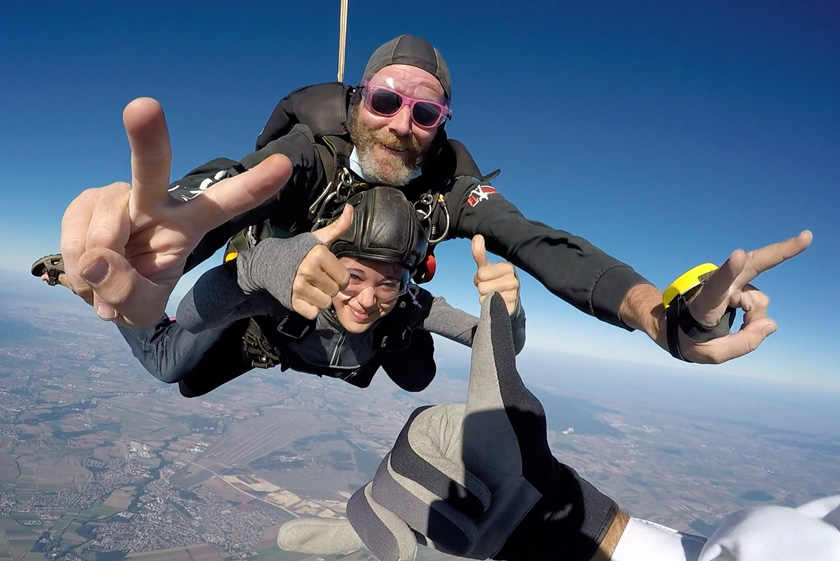 Skydiving image